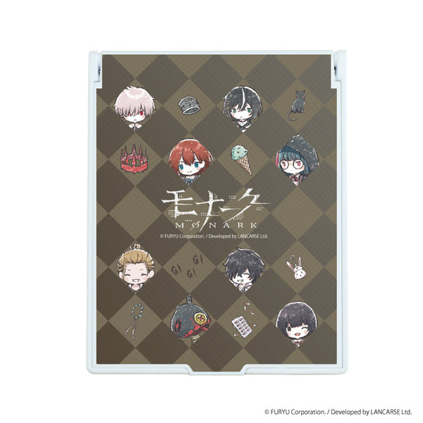 『モナーク/Monark』デカキャラミラー 01/タイルデザイン(グラフアート)